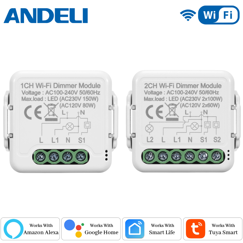 Smart Home For Living - DIY Wifi Smart Dimmer Switch Module