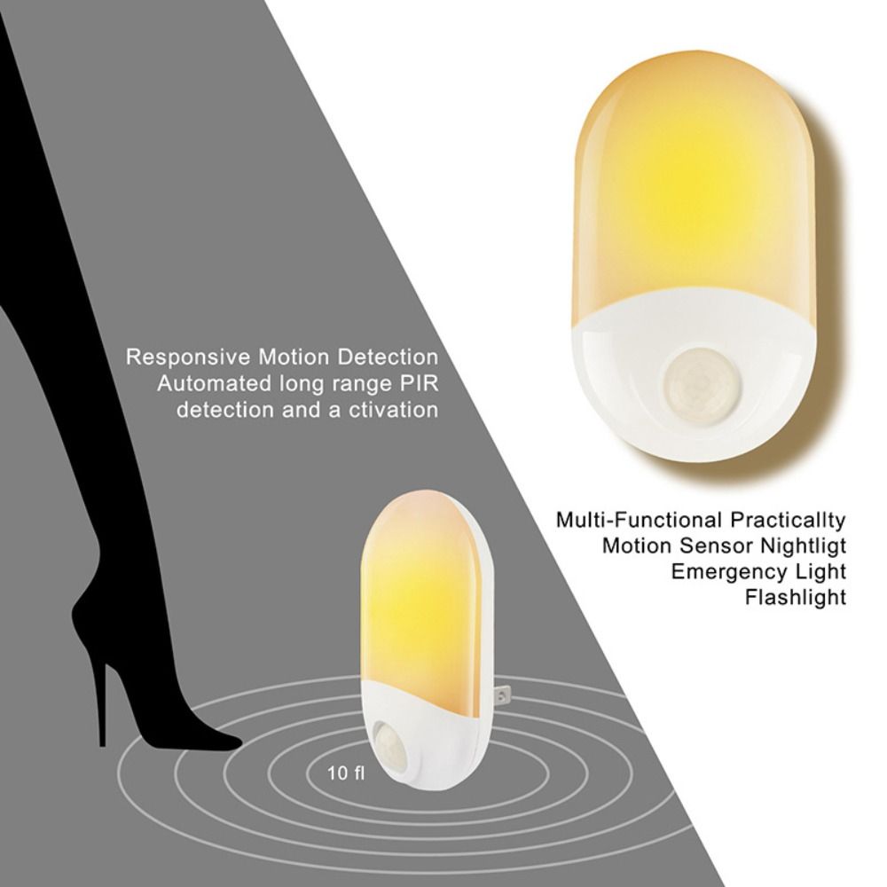 Smart Baby Night Light - With Smart Sensors LED Plug-in Night