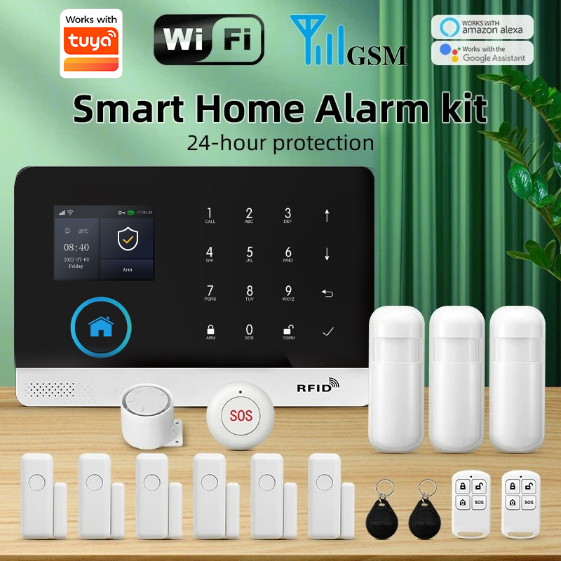 Smart Home Ecosystems - PGST WIFI GSM Smart Home Security