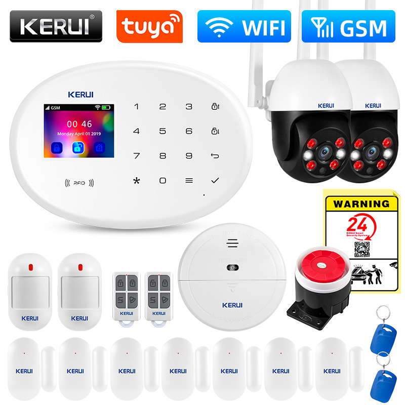 Smart Home Ecosystems - KERUI W202 WIFI GSM Alarm System