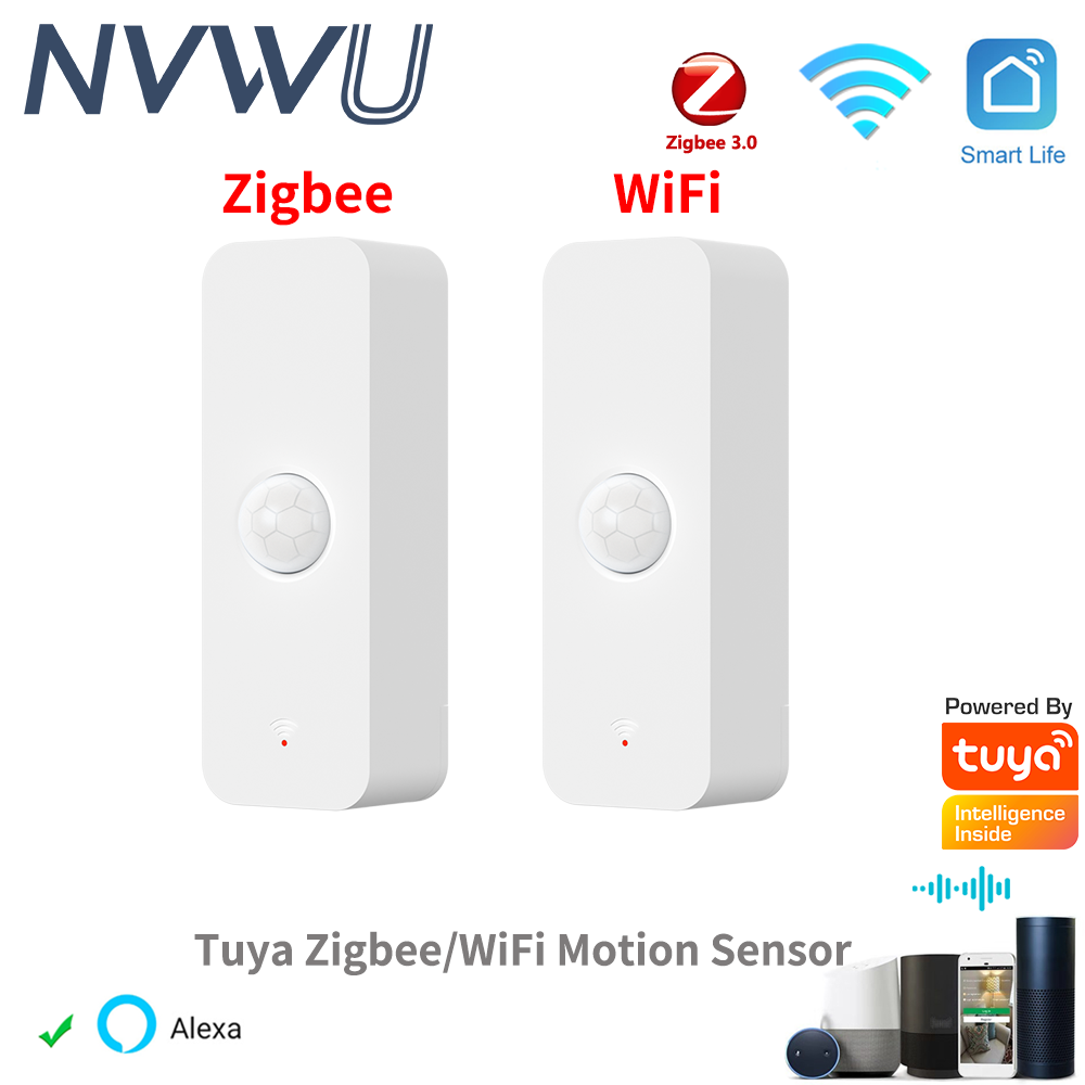 Smart Home Security - Tuya WiFi Zigbee PIR Motion Sensor