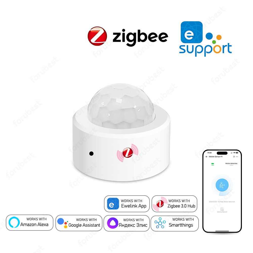 Smart Home Security - Zigbee 3.0 Human Motion Sensor PIR