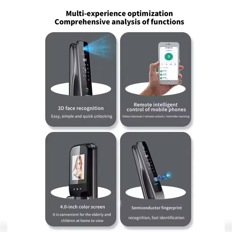 HX5 Smart Door Lock 3D Face Re - Smart Home Security review and price