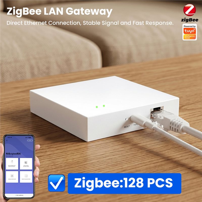 Delicate texture-Tuya Zigbee S - Smart Home Hub Device review and price
