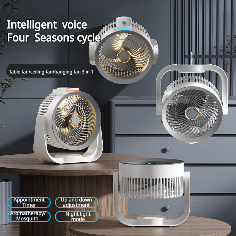 Smart Desk Fan Voice Activated - Smart Home Office review and price