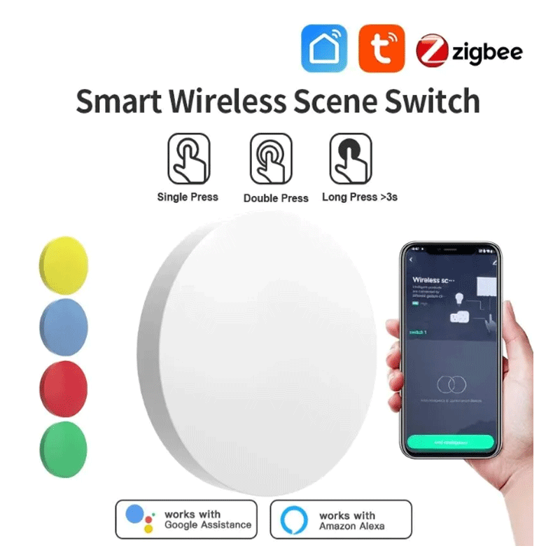 Tuya ZigBee Smart Wireless But - Smart Home Remote Control review and price