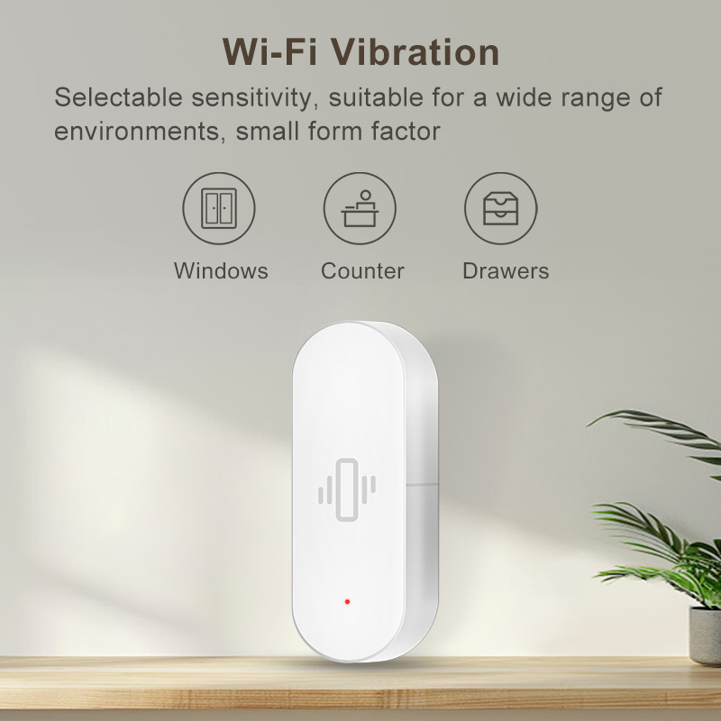 Tuya WiFi Vibration Sensor, Se - Smart Home Security review and price