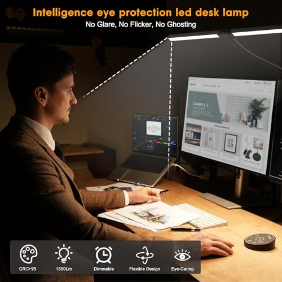 Led Desk Lamp for Office Home  - Smart Home Office review and price