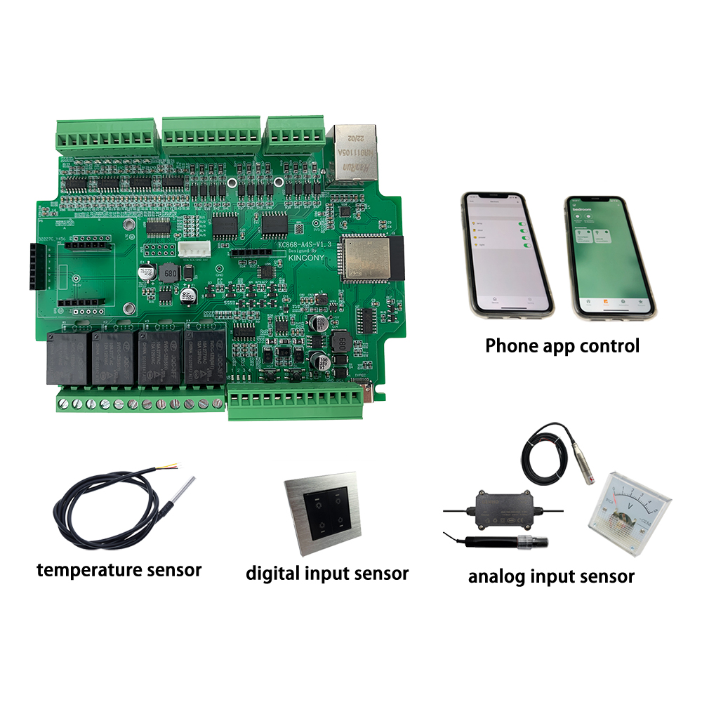 KC868-A4S ESP32 ESPhome Tasmot - Smart Home Mqtt review and price