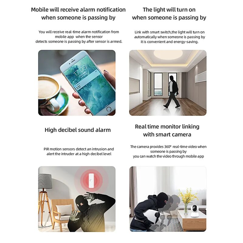 Tuya WiFi Zigbee PIR Motion Se - Smart Home Security review and price