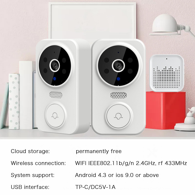 Tuya WIFI Doorbell Smart Home  - Wifi Doorbell Camera review and price