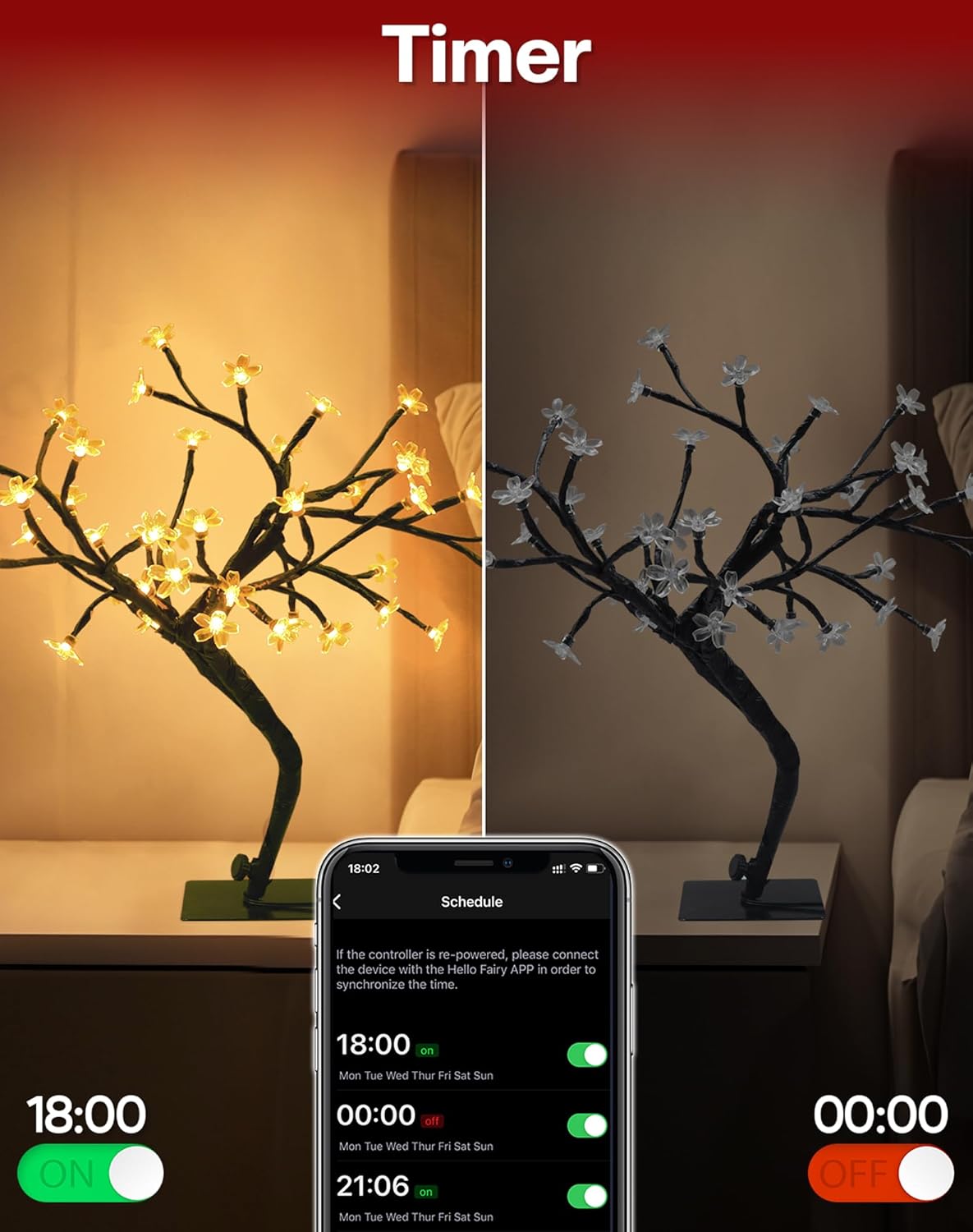 Smart USB Cherry Blossom Tree  - Smart Baby Night Light review and price
