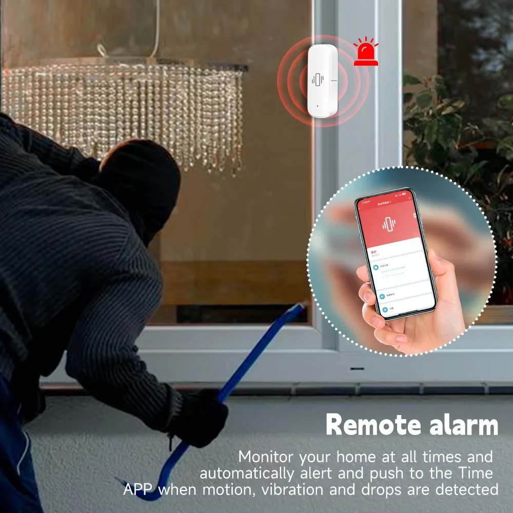 Smart ZigBee Vibration Sensor  - Smart Home News review and price