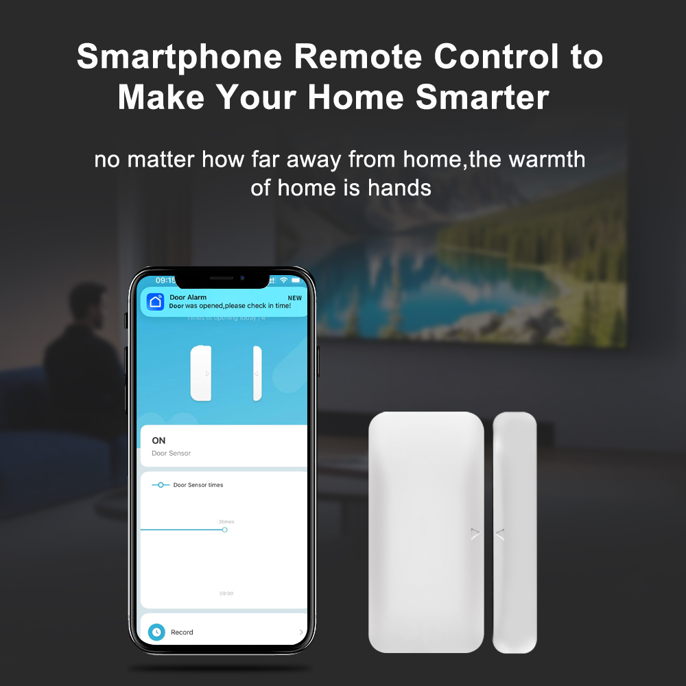 Tuya Zigbee Wireless Door Wind - Smart Home Ecosystems review and price