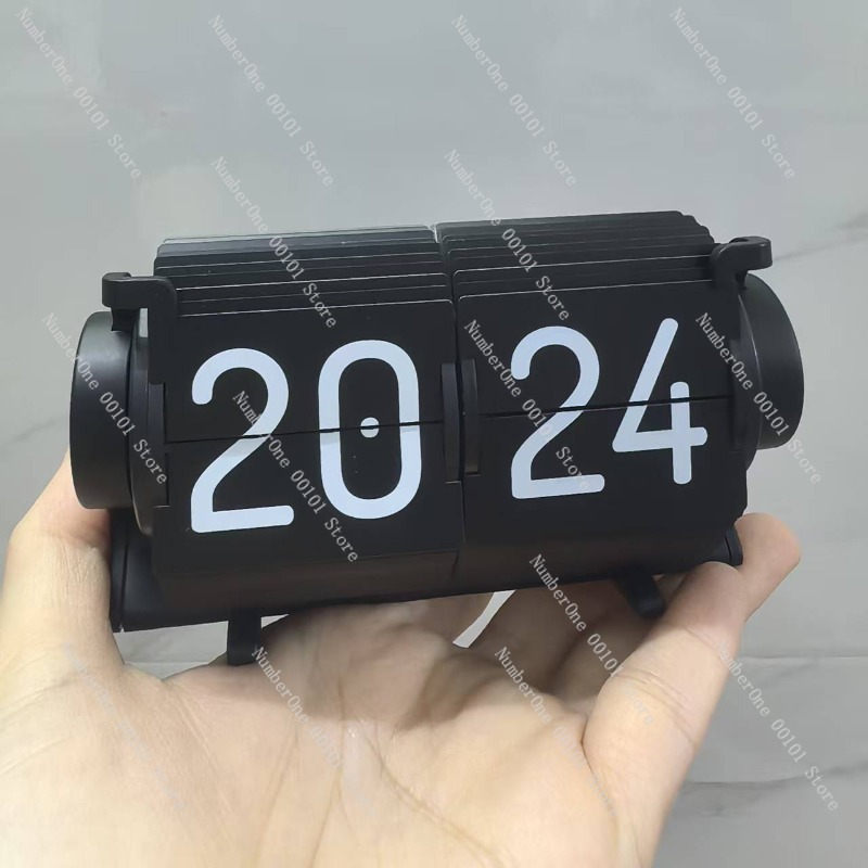 Automatic Page-Turning Clock,  - Smart Home Office review and price