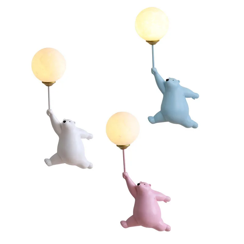 Cartoon Polar Bear LED Sconce  - Smart Baby Night Light review and price