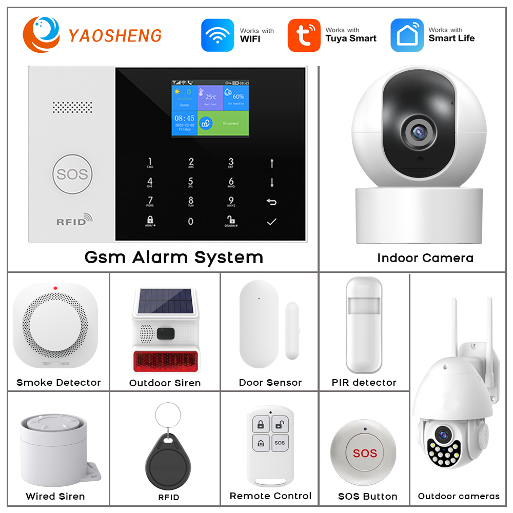 4G Alarm System Security Home  - Smart Home Ecosystems review and price