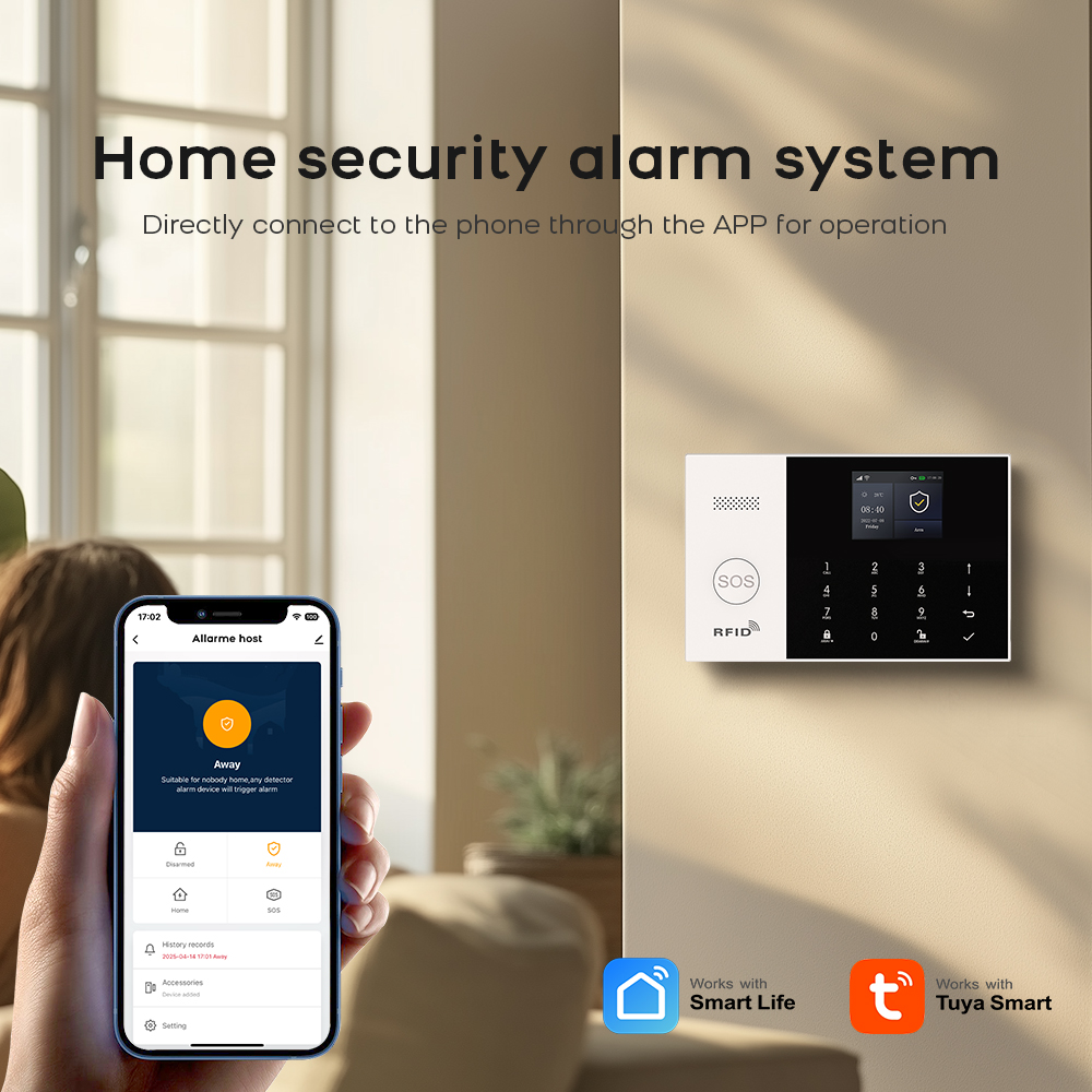 4G Alarm System Security Home  - Smart Home Ecosystems review and price