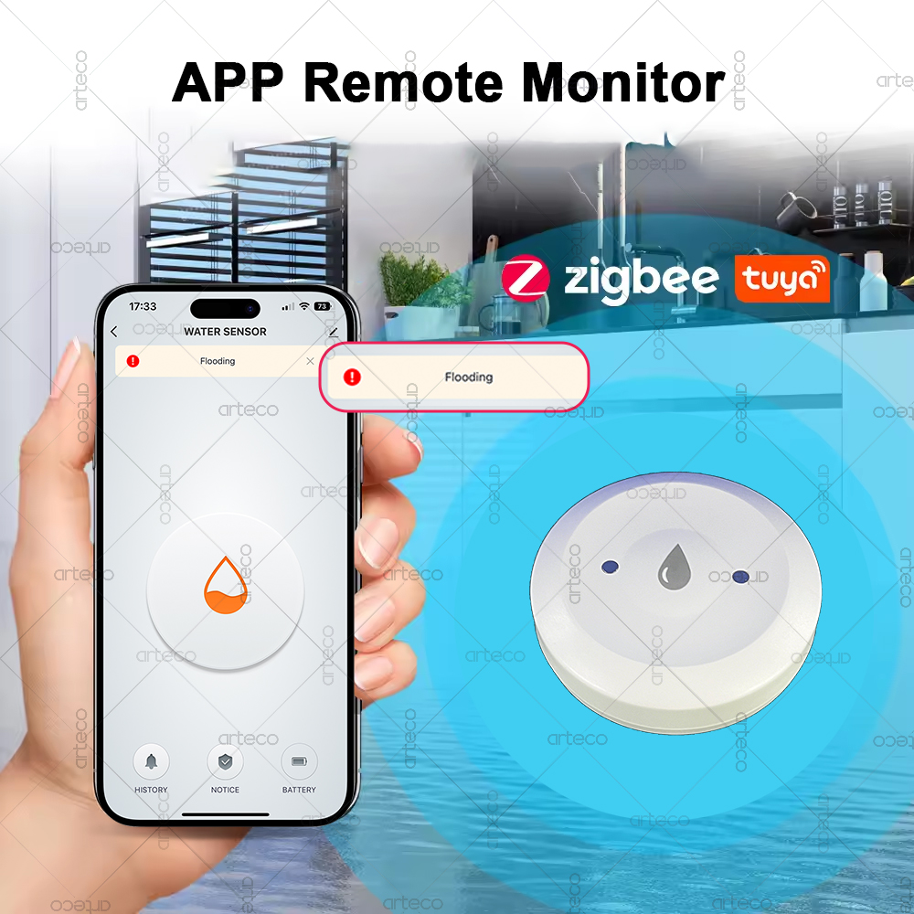 Tuya Smart Zigbee Water Sensor - Smart Home News review and price