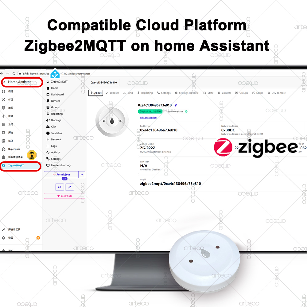 Tuya Smart Zigbee Water Sensor - Smart Home News review and price