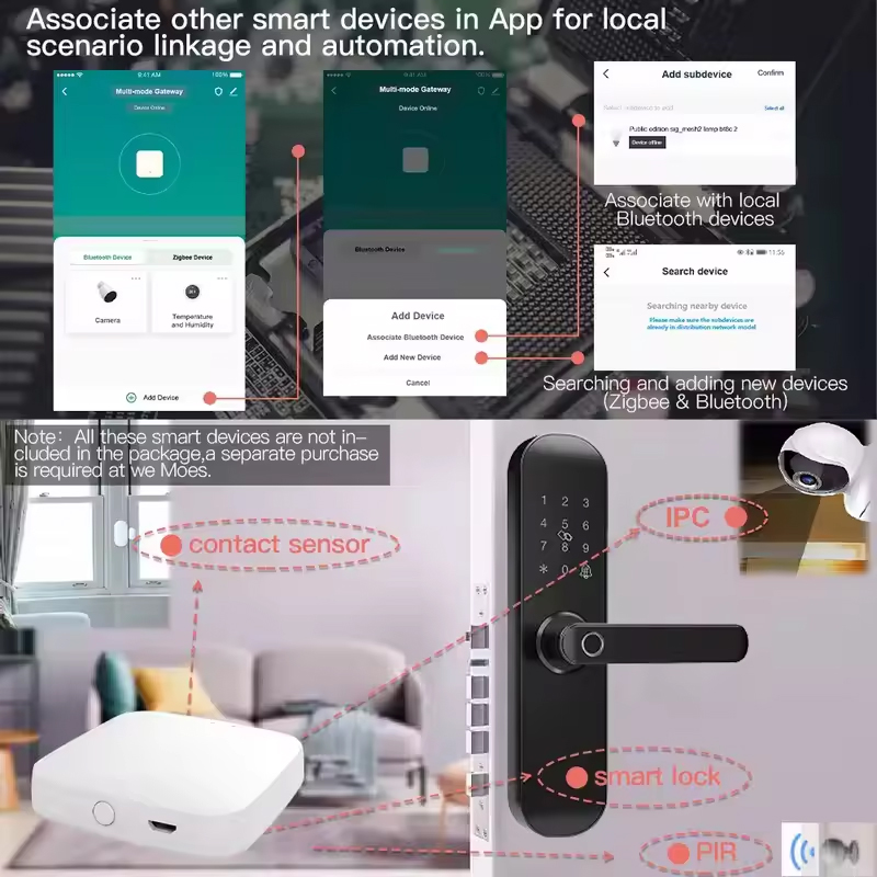 MOES Tuya ZigBee3.0 Smart Hub, - Smart Home Hub Ikea review and price