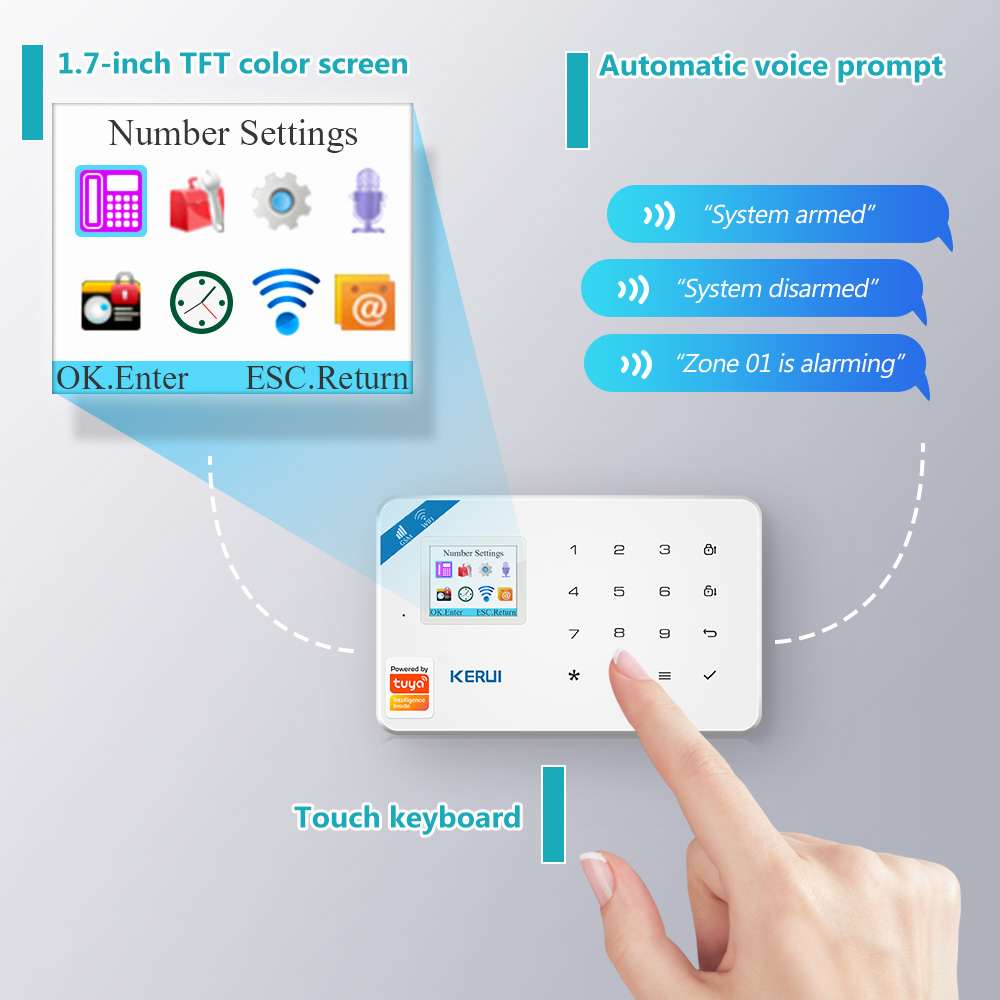KERUI W181 Alarm System Secutr - Smart Home Ecosystems review and price
