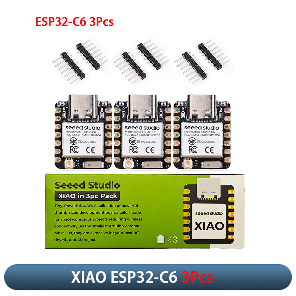 XIAO ESP32-C6 3Pcs Development - Smart Home Ecosystems review and price
