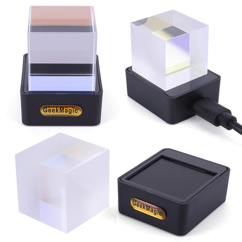 Crystal Cube Photo Display Hol - Smart Home Office review and price