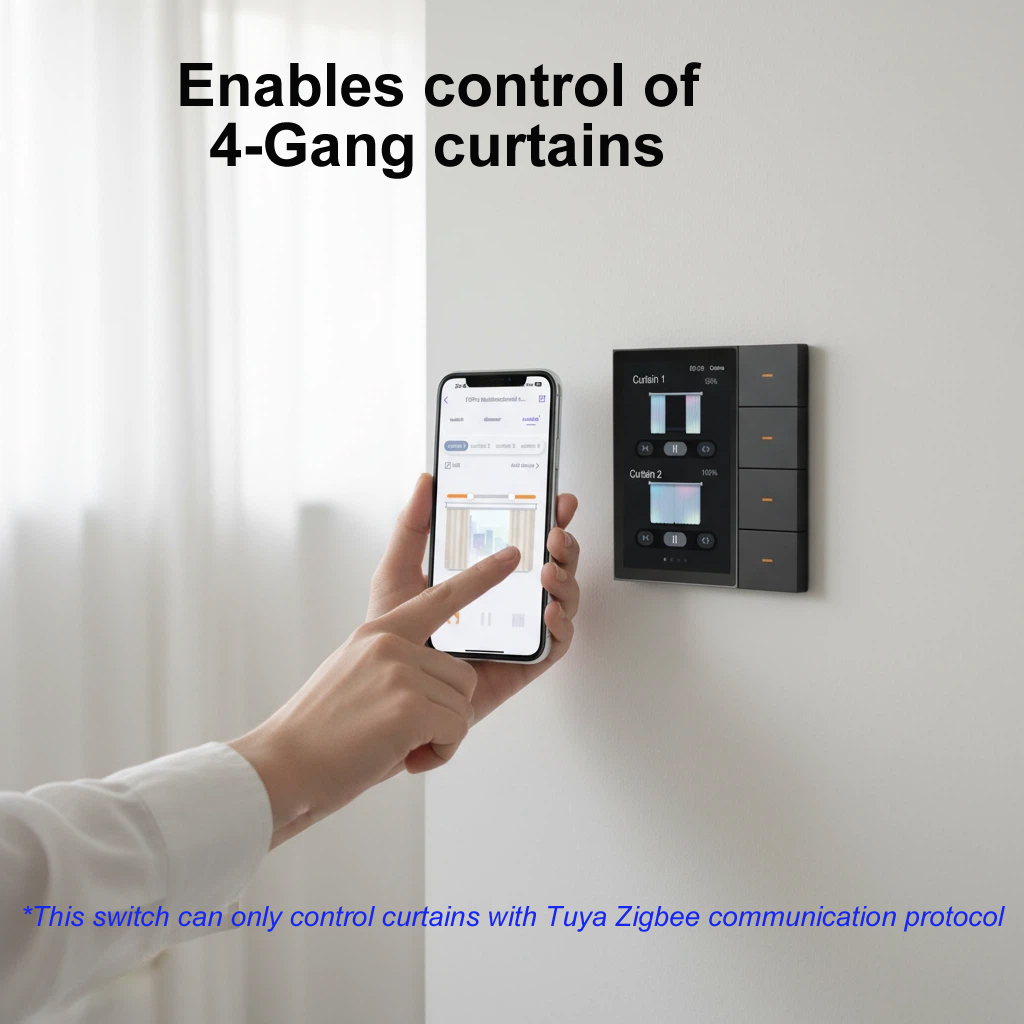 F3-pro Tuya Smart Panel ZigBee - Smart Home For Living review and price