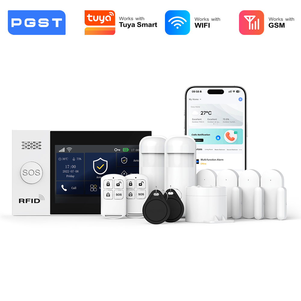 PGST 2G GSM WiFi Alarm System  - Smart Home Ecosystems review and price