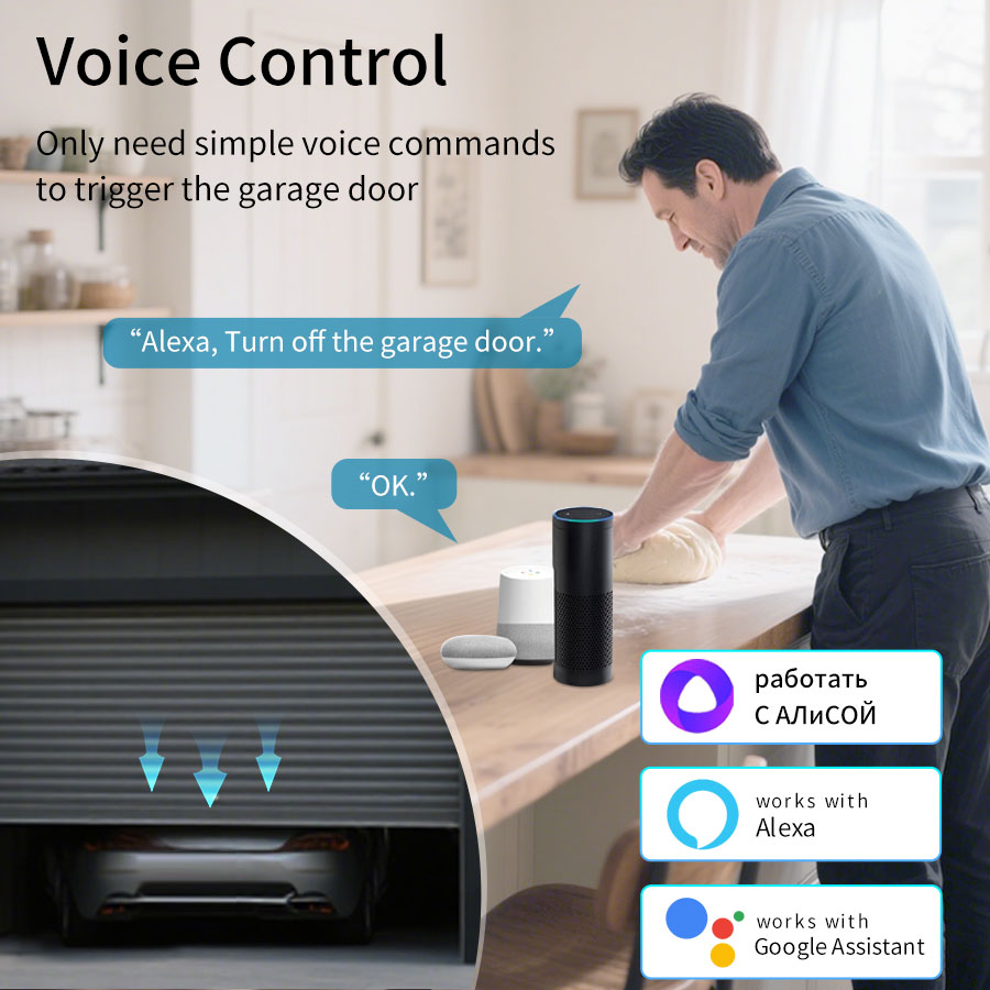 Tuya Smart WiFi or Zigbee Gara - Smart Home For Living review and price