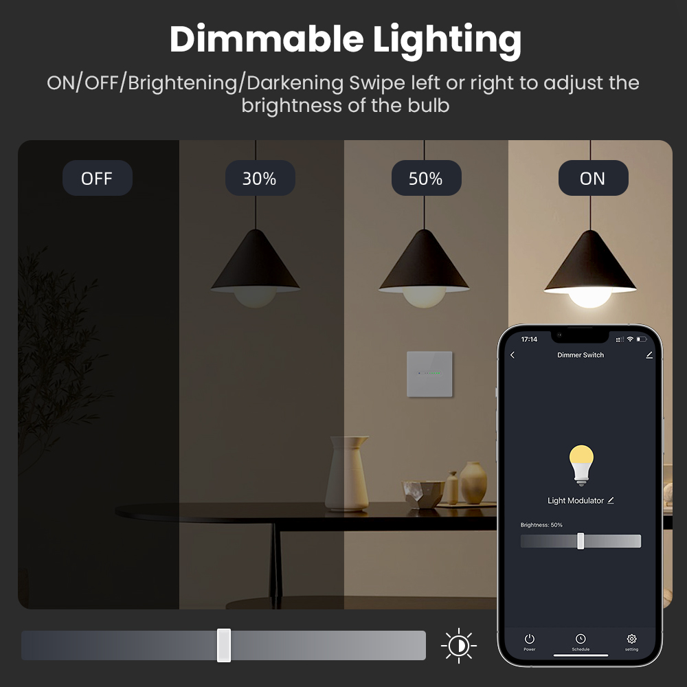 AVATTO WiFi 1/2 Gang Smart Dim - Smart Home For Living review and price