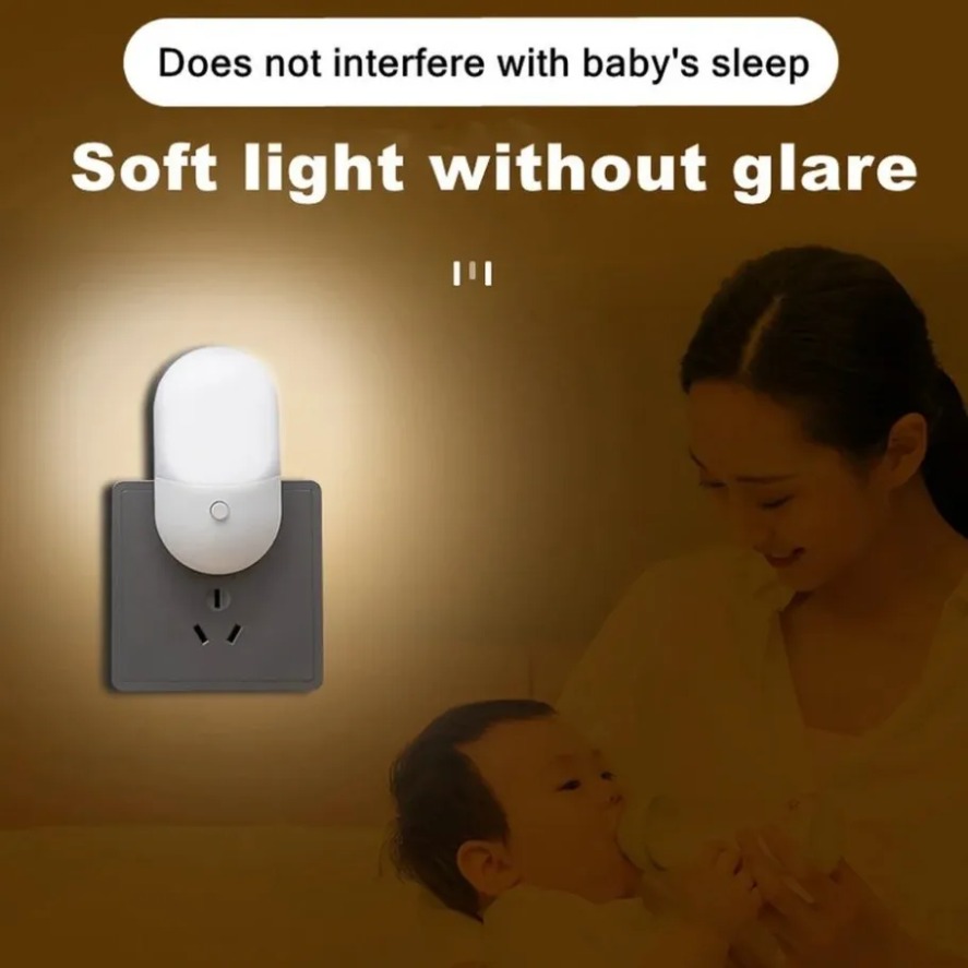 EU/US Plug LED Night Light Sen - Smart Baby Night Light review and price