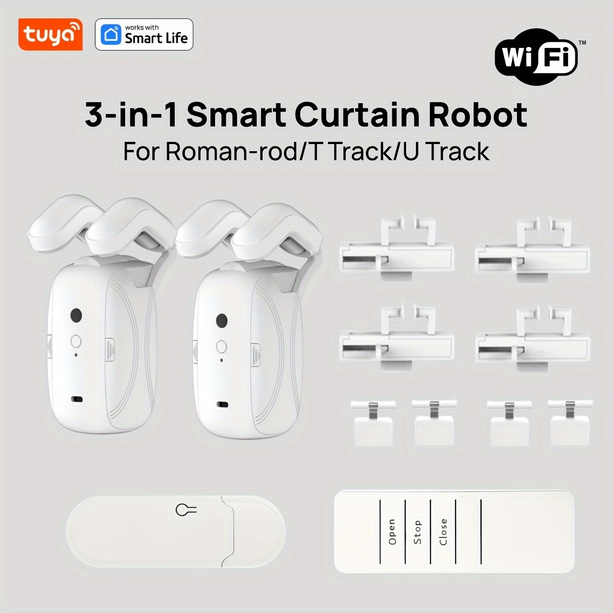 1/2PCS Tuya Smart WiFi Curtain - Smart Home Hub Ikea review and price