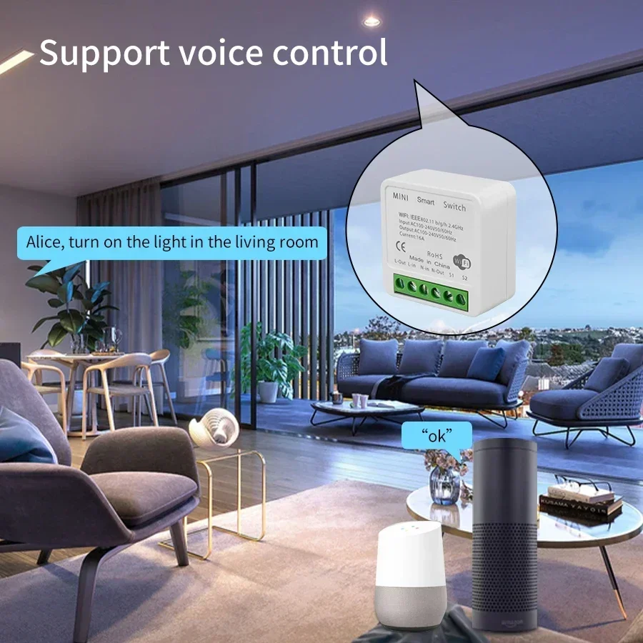 16A 20A Tuya Smart WiFi Switch - Smart Home Remote Control review and price