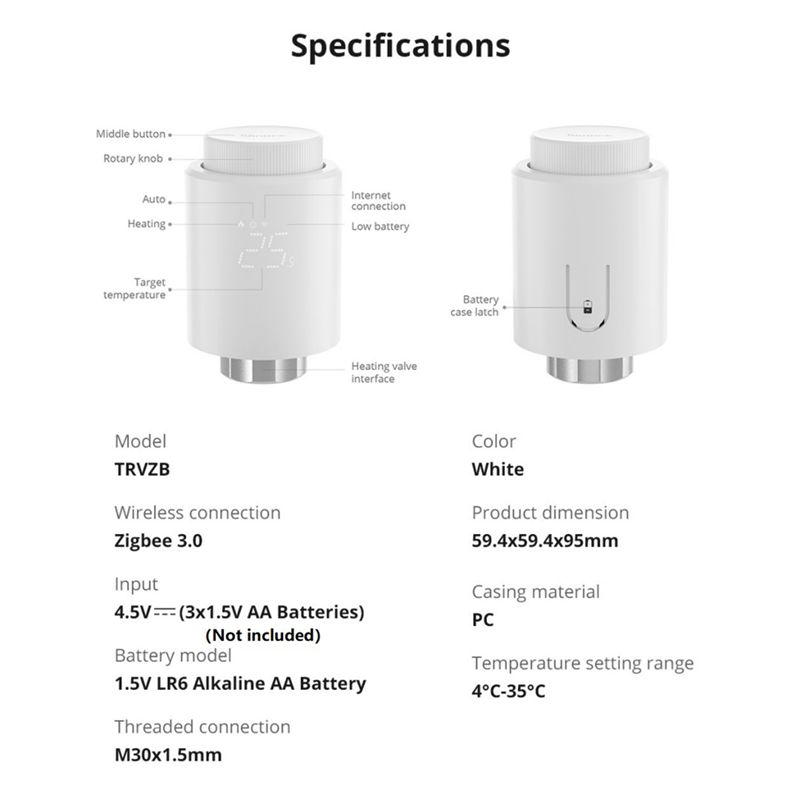 Smart Thermostatic Radiator Va - Smart Home Mqtt review and price