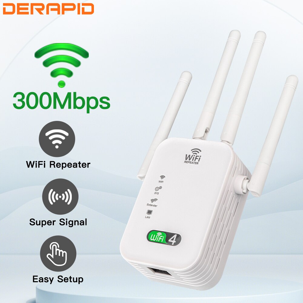 300M WIFi Repeater Wi-Fi Ampli - Smart Home Office review and price