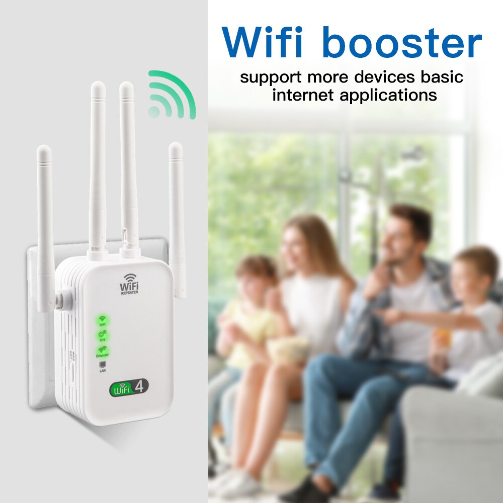 300M WIFi Repeater Wi-Fi Ampli - Smart Home Office review and price