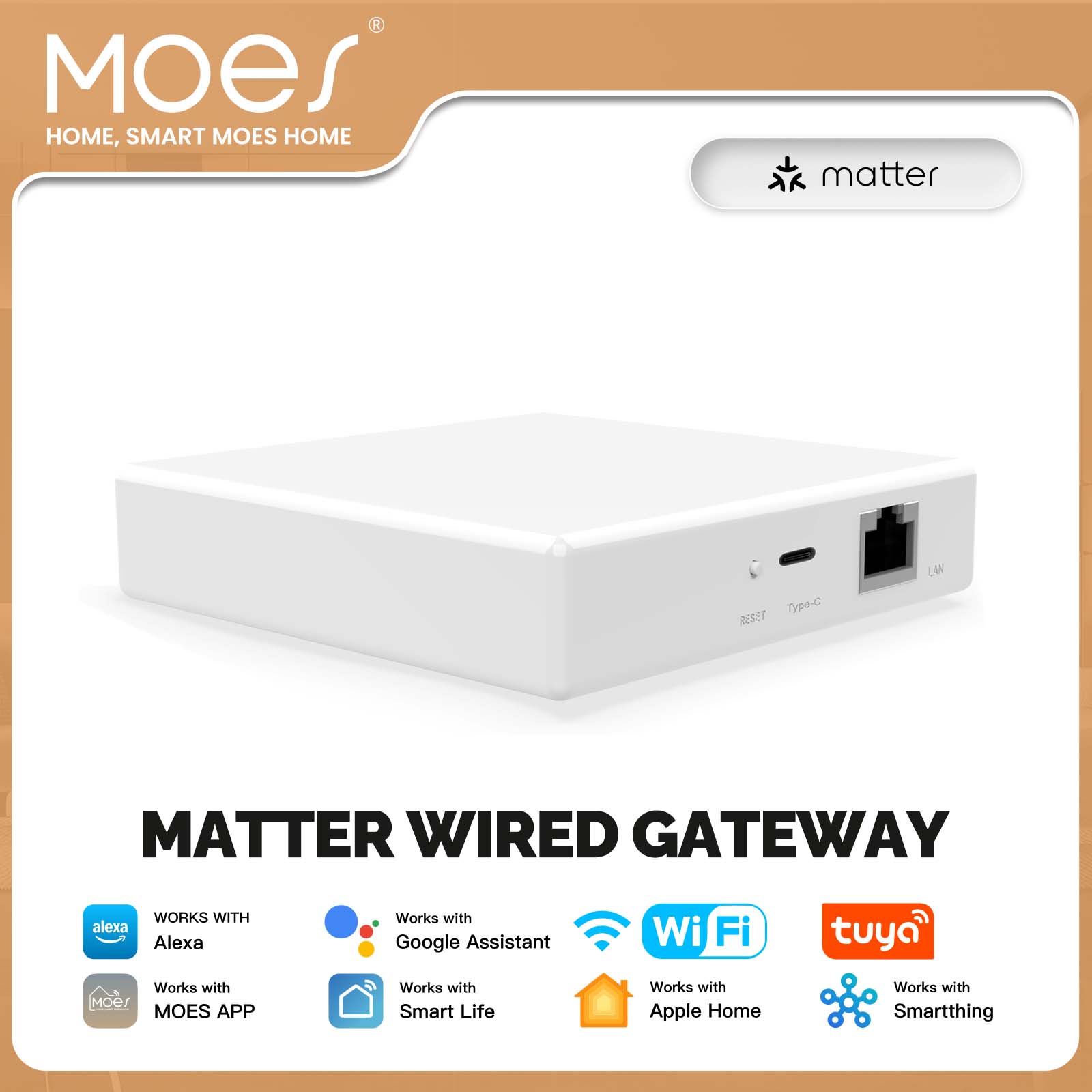 MOES Tuya ZigBee Matter Thread - Smart Home Hub Ikea review and price