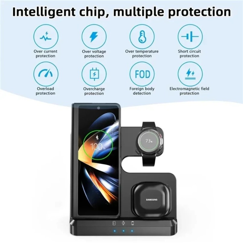 3 in 1 Wireless Charger Statio - Smart Home Office review and price