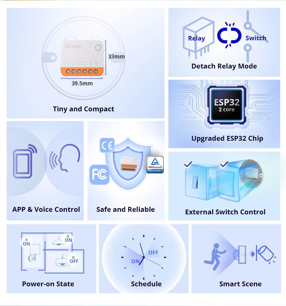 Sonoff Mini R4 Extreme Wifi Sm - Smart Home Remote Control review and price